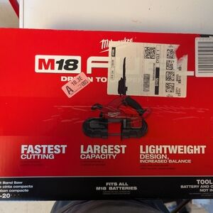 Milwaukee M18 bandsaw